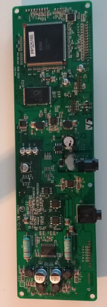Korg B1 main PCB, component side